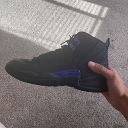 Retro 12s purple/black