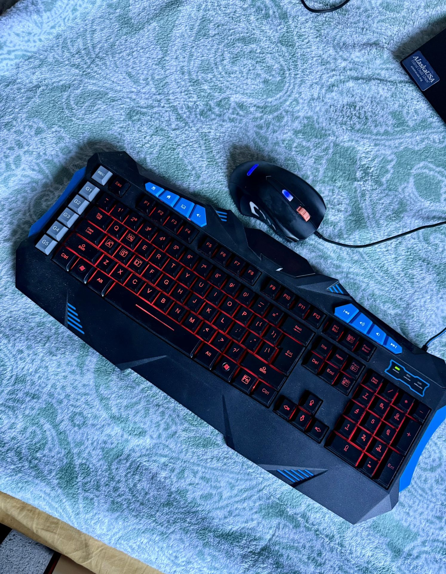 RGB Gaming Keyboard And Mouse