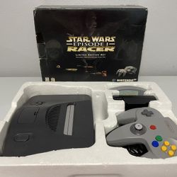 Nintendo 64 Star Wars Episode 1 Racer Set