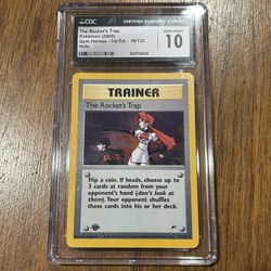1st Edition The Rocket’s Trap Gem Mint 10