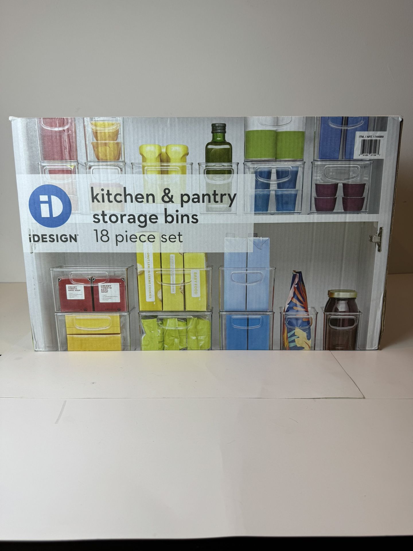 Kitchen & Pantry Storage Bins 18-piece 