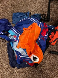 Random bags and backpack