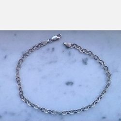 Sterling silver bracelet. DESIGNER JEWELRY.  ITALIAN Sterling 925. Fine Jewelry. Made in ITALY