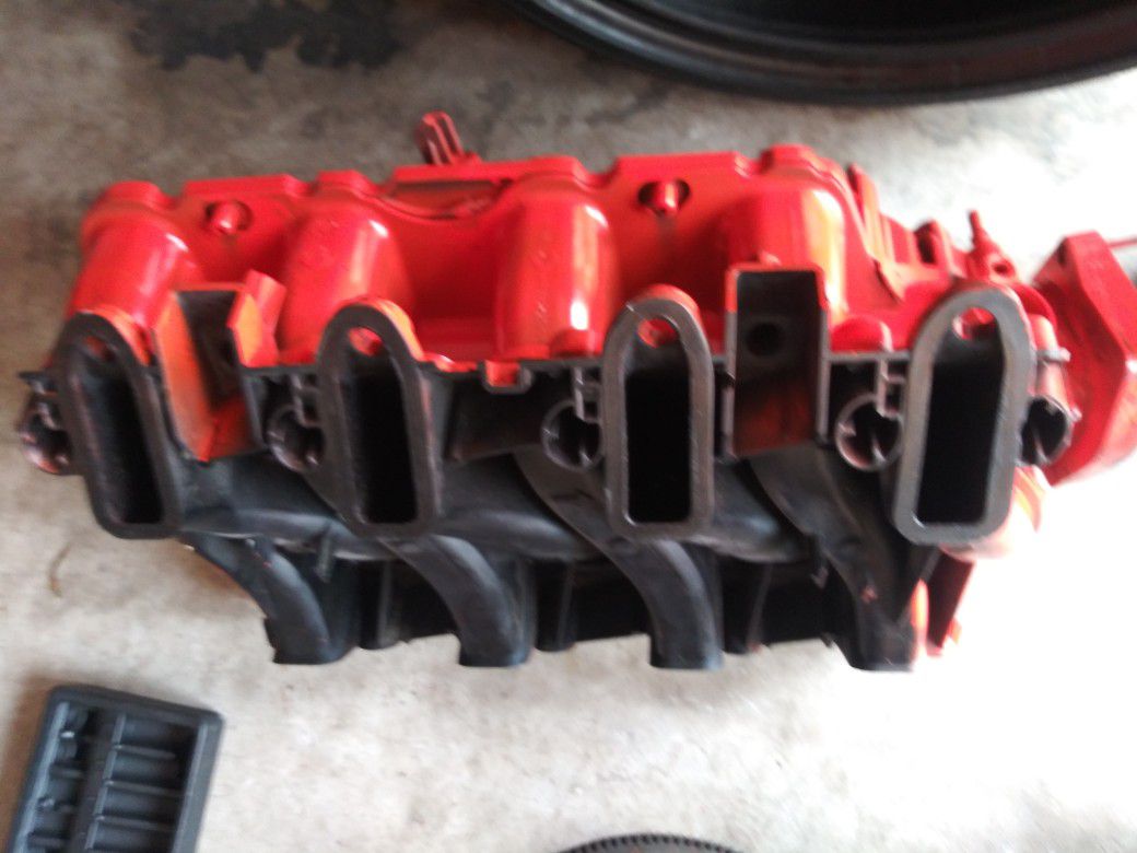Trailblazer SS ls2 cathedral intake! Chevy red painted