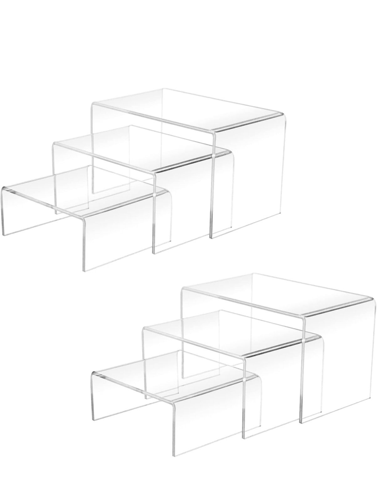Luxury Acrylic Display Risers