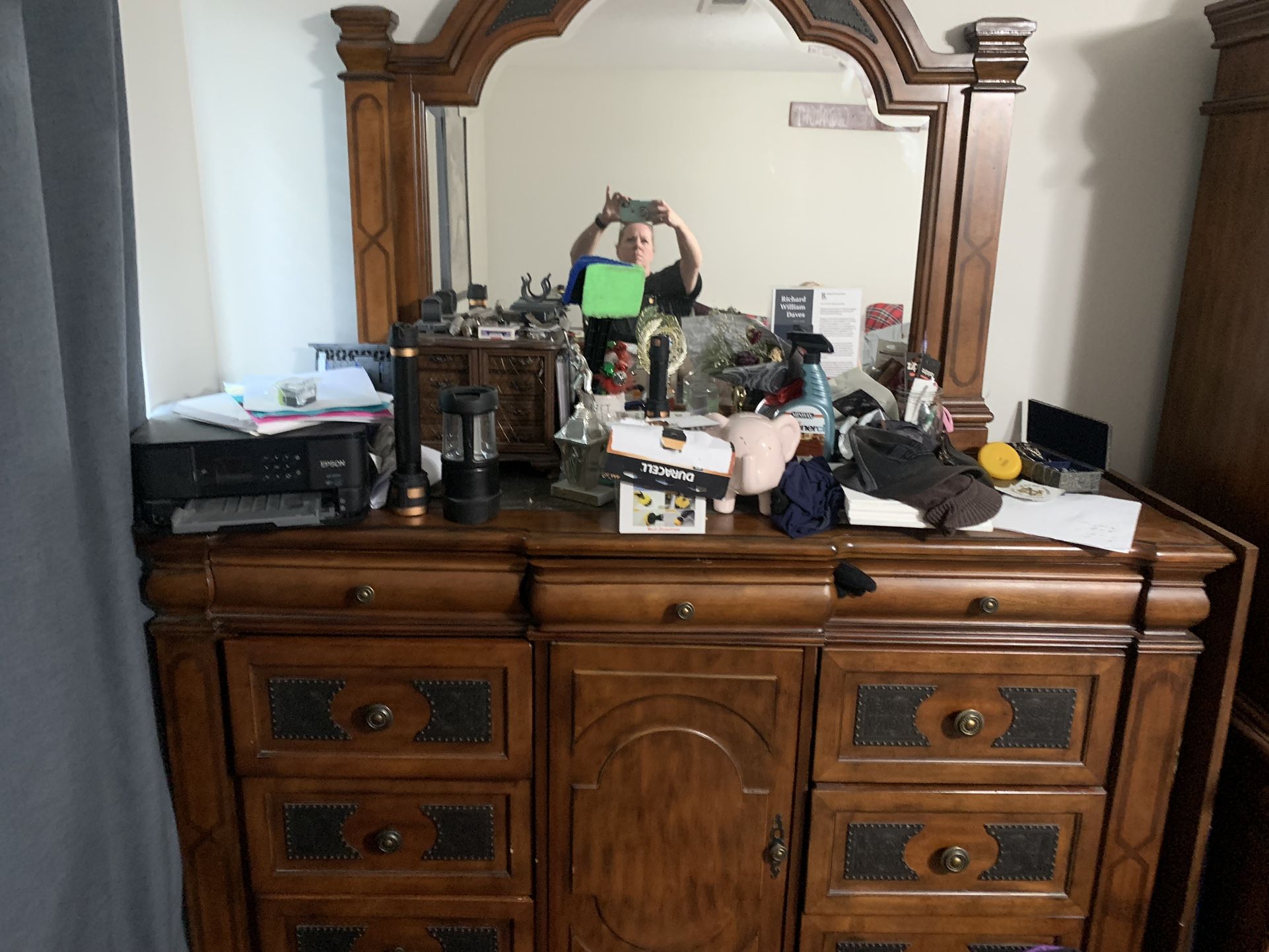 Cherry Wood Bedroom Set