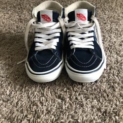 Vans SK8-Hi Kids Size 3.5 Navy 