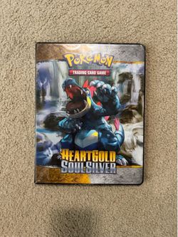 Pokemon Heart Gold Soul Silver 2010 Ultra Pro Binder