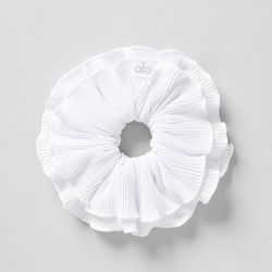 Micro Plisse Oversize Scrunchie