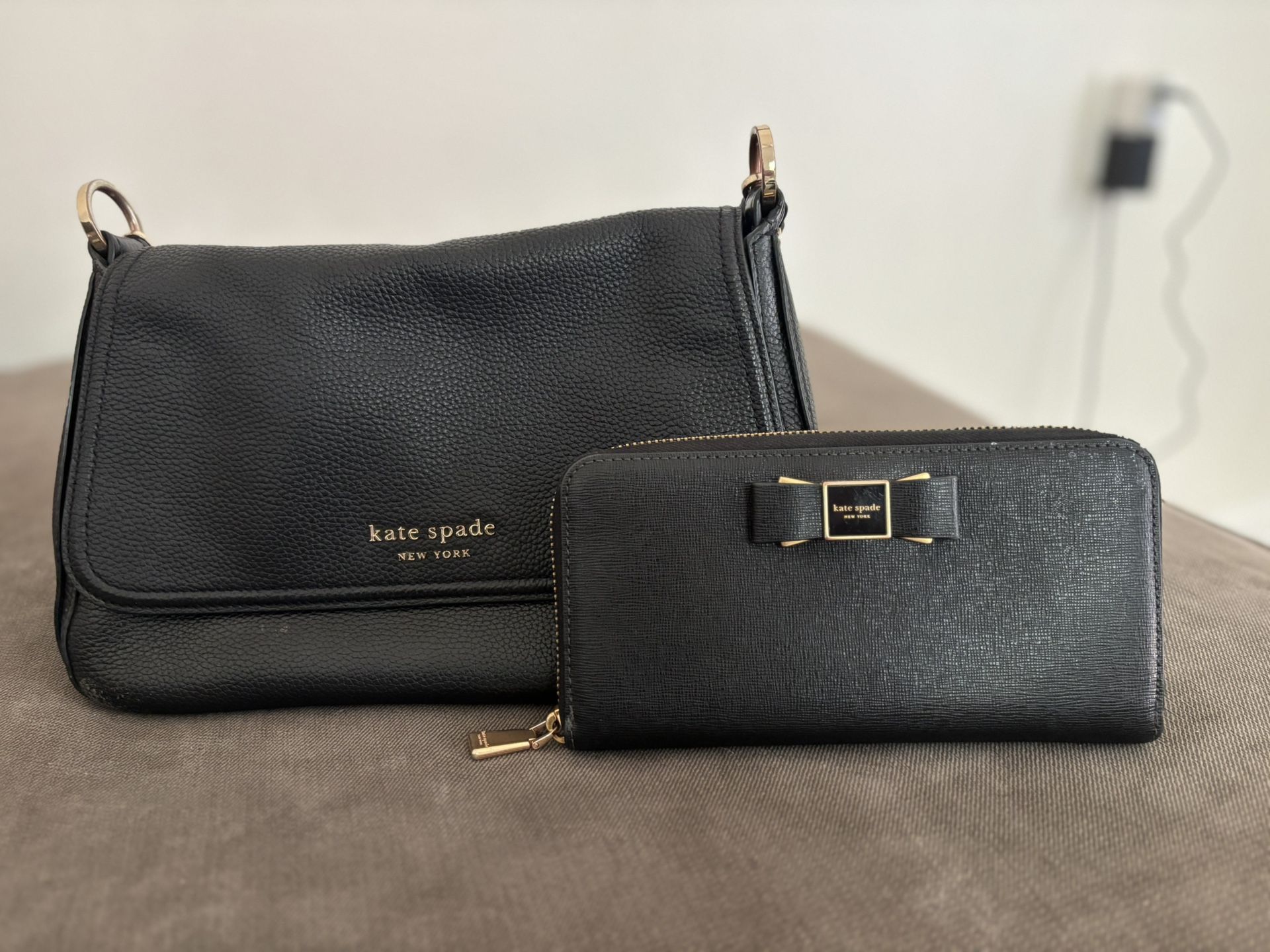 Kate Spade ♠️ Hudson Bag w/ Wallet