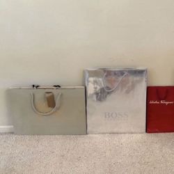 Luxury Shopping bags bag Montblanc Molina Mont Blanc Salvatore Ferragamo, Coach. Boss Burberry Charles David BCBG Lacoste Zegna bebe 