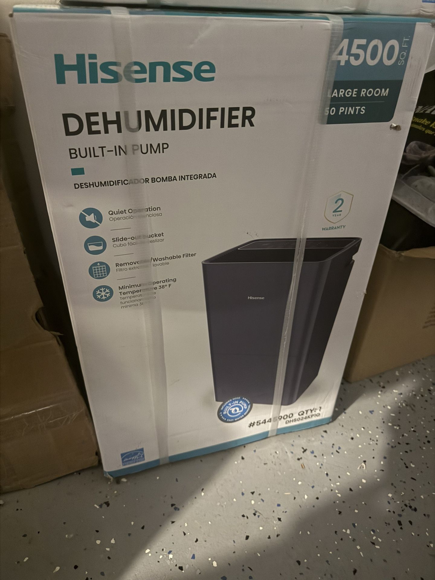 Hisense Dehumidifier