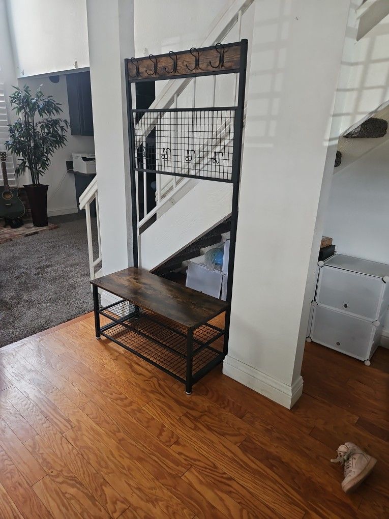 Shoe Rack/ Entry Bench