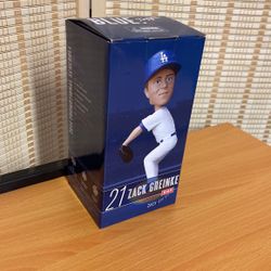 2014 Zack Greinke Dodgers Bobblehead SGA NIB