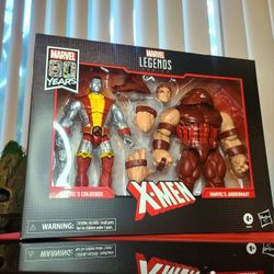 Marvel Legends X-Men 80th Colossus Juggernaut Action Figure 2-Pack