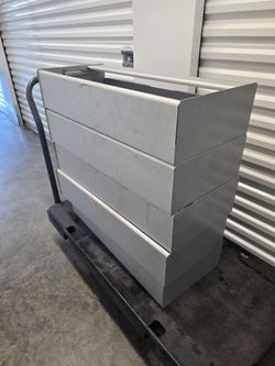 Steel shelves $50