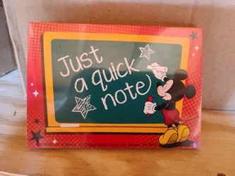 Just A Quick Note - Postcard