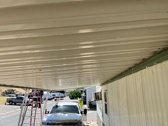 Used carport awning  and used porch awning