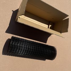 Brand new 15 meter roll of metal mesh material, for fencing and other projects