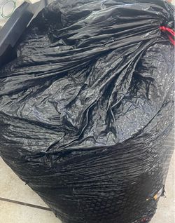 Bundle bag of clothes