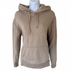 Hollister Tan Relaxed Fit Hoodie Women's XS