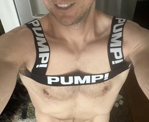 Men’s Elastic PUMP Chest Strap