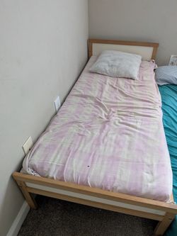 Bed frame and Mattress