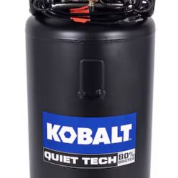 Kobalt QUIET TECH 26-Gallon Portable Electric 150 PSI Vertical Air Compressor