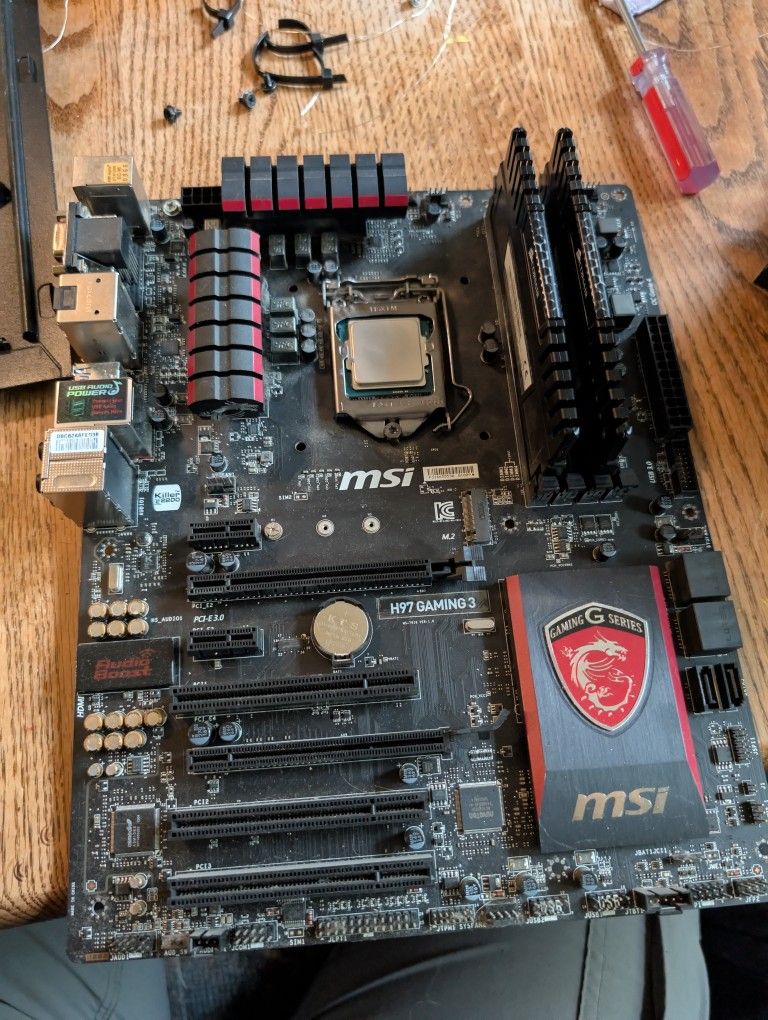 Motherboard, Ram, CPU, Power Supply, Case Combo