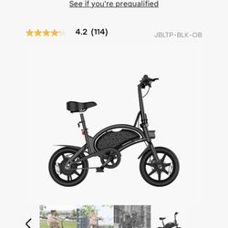 Bolt Pro Electric Foldable Bike 