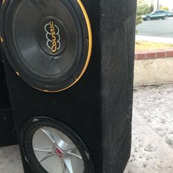 Subwoofers and Box Forsale (Cheap) 