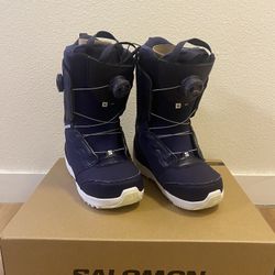 Salomon Ivy double boa womens size 6.5 snowboard boots