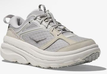 HOKA  Bondi B3LS Sneaker 👟 (9 men-10 women ) cosmic gray white