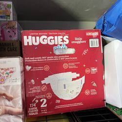 NEW Huggies Diaper Box Stage 2