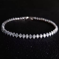 diamond cut bracelet 