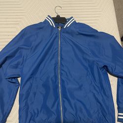 Blue Bomber Jacket