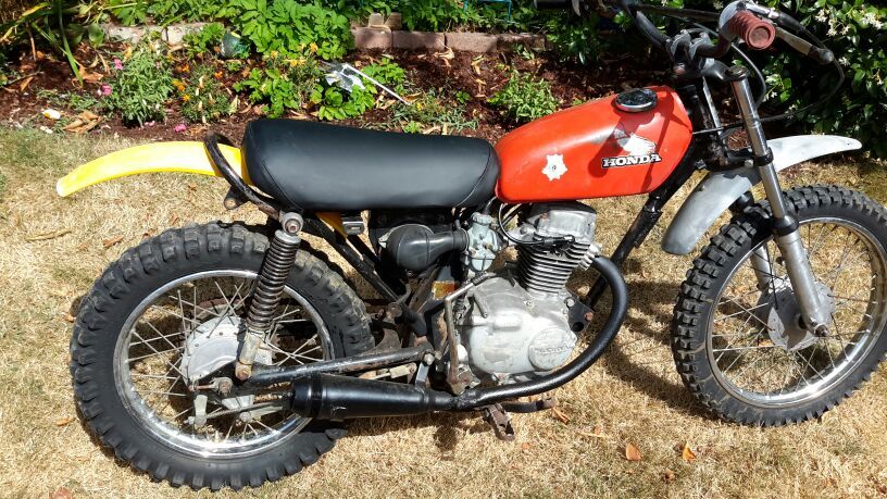 1975 Honda xr75 4 stroke