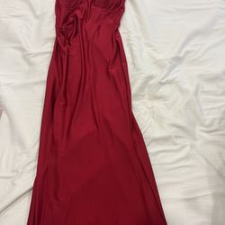 Red gown Dress 