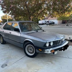1986 BMW 3-Series 325 2d/4d Sedan