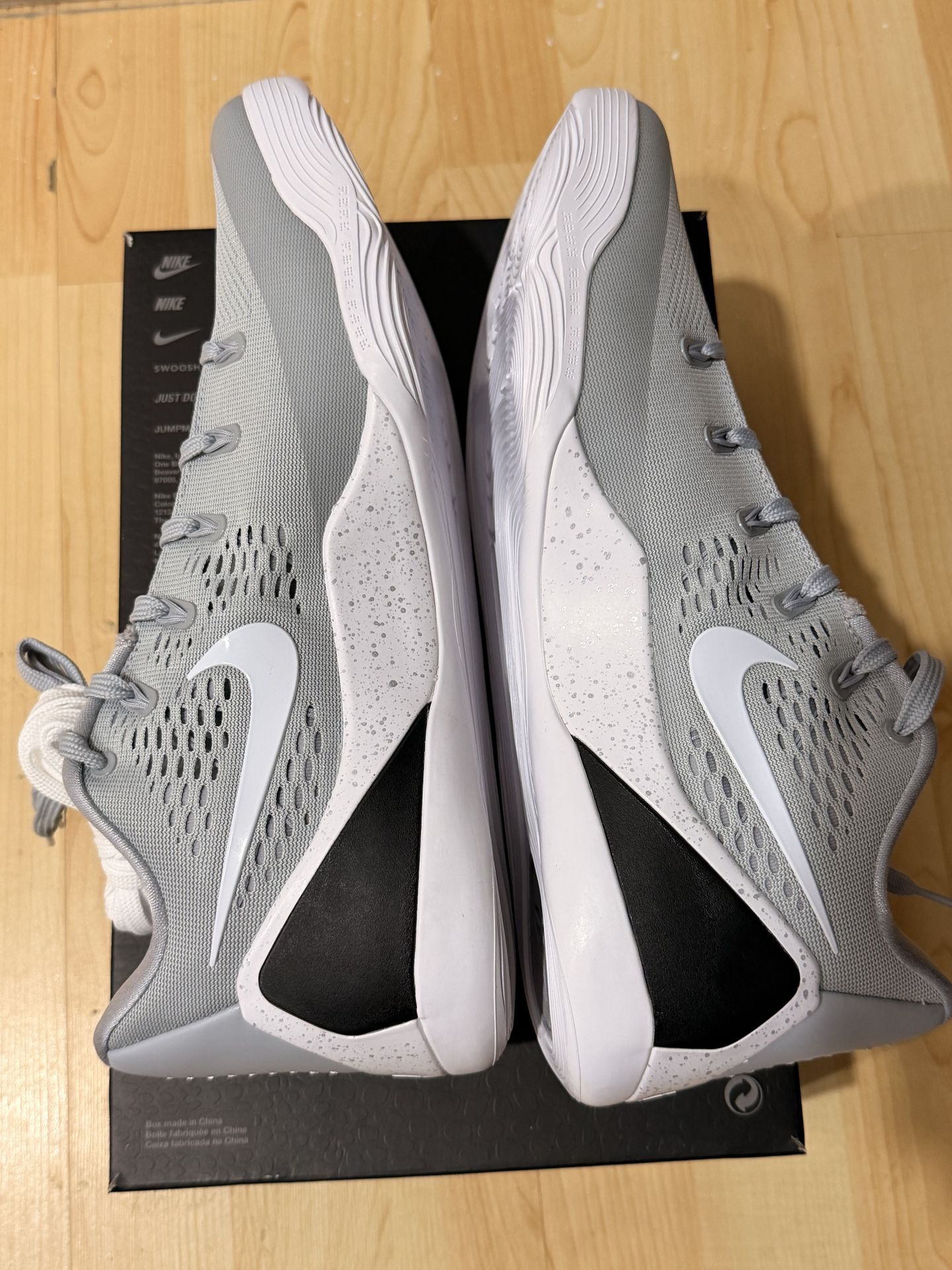 Nike 2025 Kobe 9 Elite Low EM Protro Wolf Grey IH1401-001 Men Size 13M