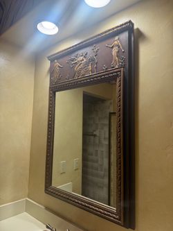 decorative vintage-style mirror