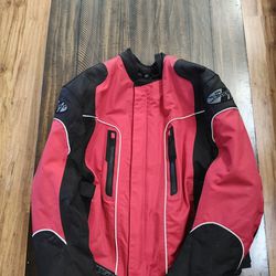 Joe Rocket Alter Ego Textile Motorcycle Jacket - Red/Black, XL