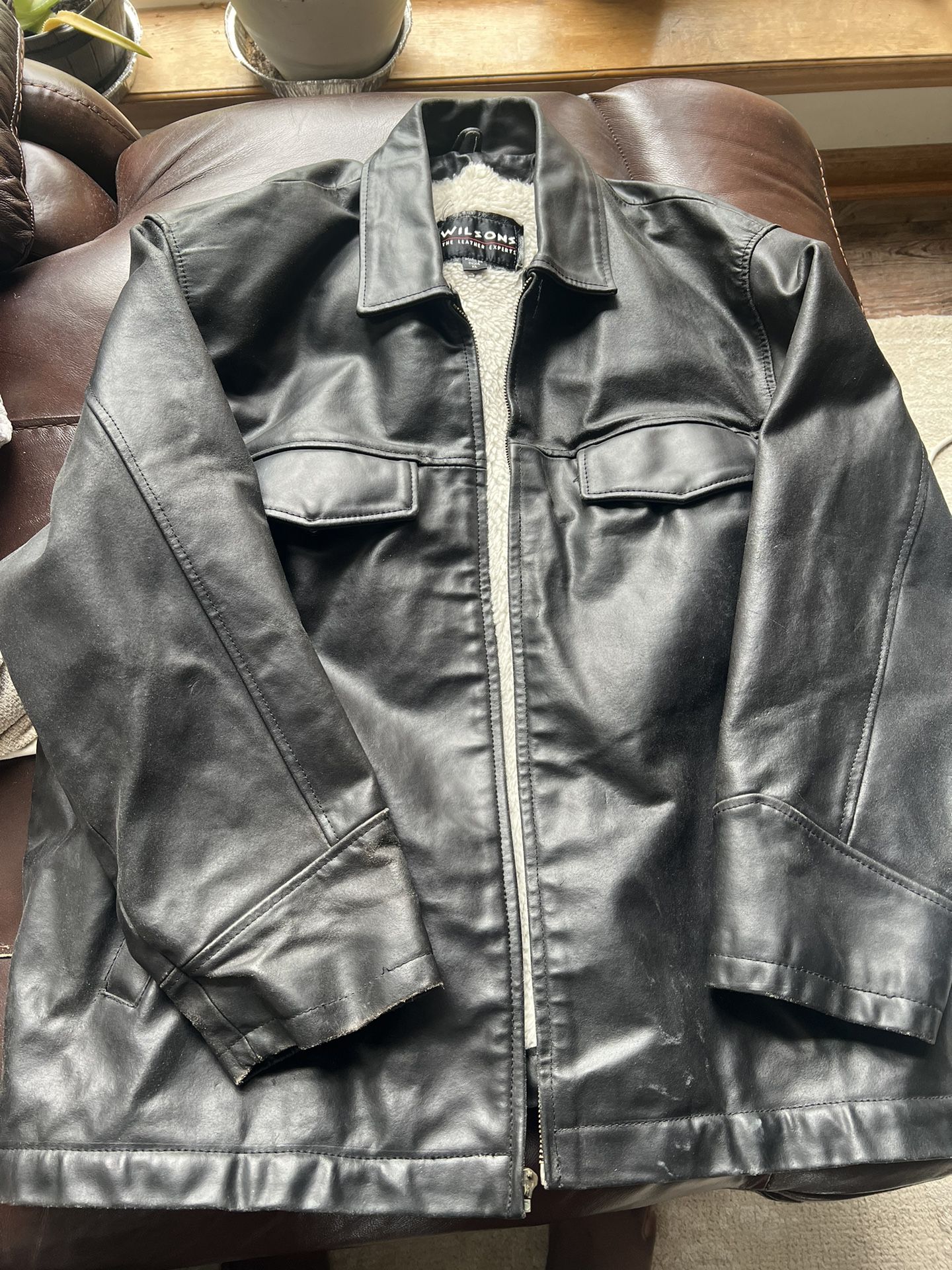 Men’s Black Leather Jacket 
