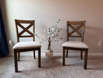 Upholstered Chairs Set of 2