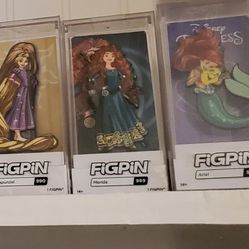 FigPin, Disney Princess LOT Of 13 Pins 
