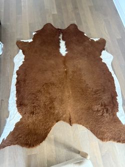Cowhide rug