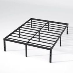 Metal Bed Frame,Full Size Bed Frame with Storage Space,Heavy Duty