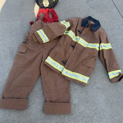 Firefighter Halloween costume 