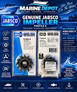 🚤 Genuine Jabsco Profile K Impeller – 4(contact info removed)-P