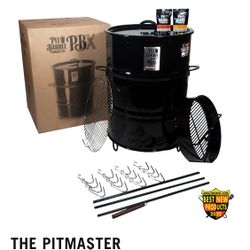 PBX PIT BARREL BBQ SMOKER 